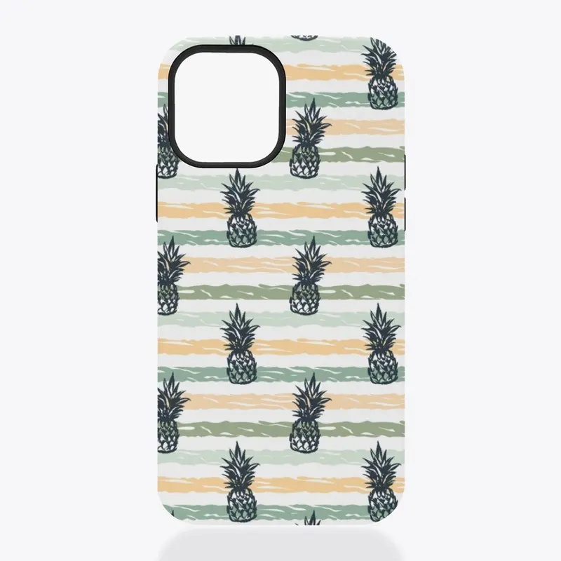 Σκληρή θήκη iPhone GREEN PINEAPPLEL