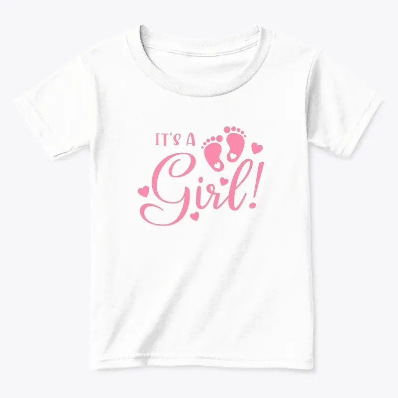 Παιδικό/ νηπιακό T-shirt IT'S A GIRL