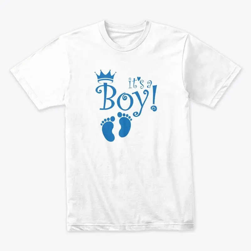 Ανδρικό/unisex T-shirt IT'S A BOY