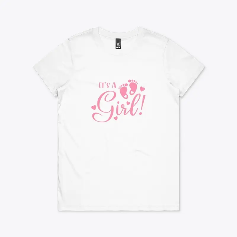 Γυναικείo T-shirt IT'S A GIRL