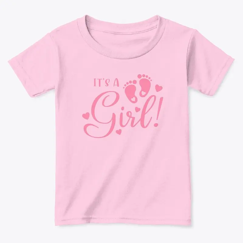 Παιδικό/ νηπιακό T-shirt IT'S A GIRL